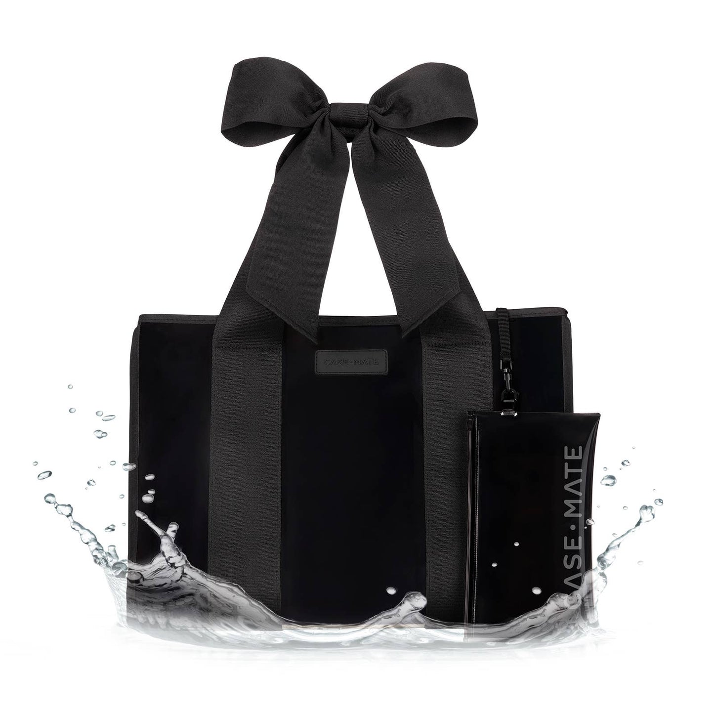 Case-Mate Midnight Black Bow Jelly