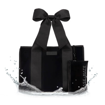 Case-Mate Midnight Black Bow Jelly