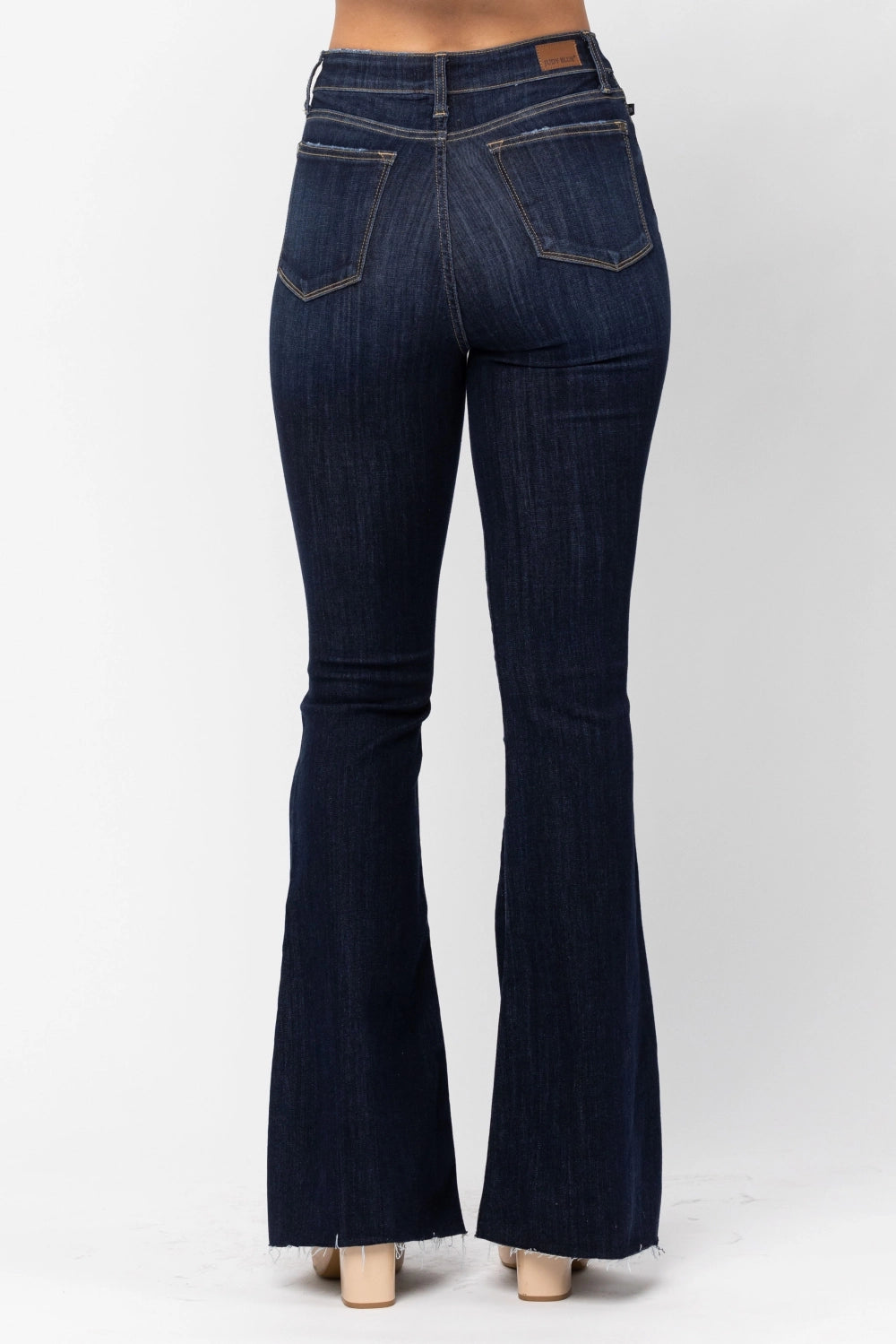 Judy Blue Jeans -Raw Hem Flare