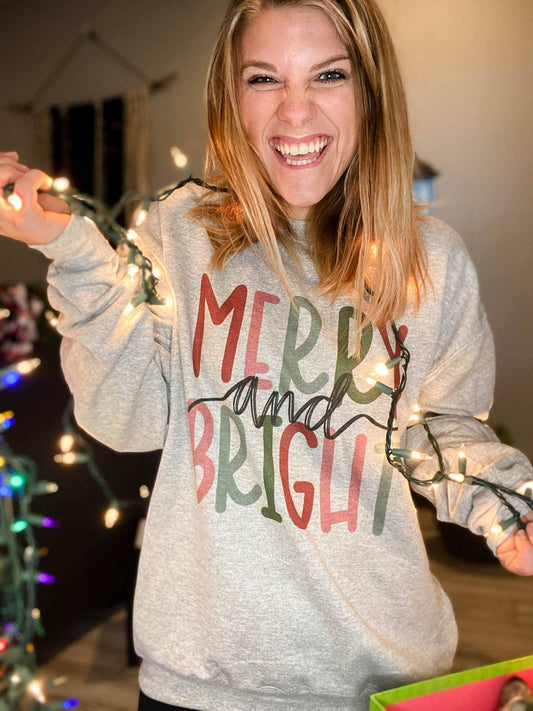 Merry and Bright Sweatshirt