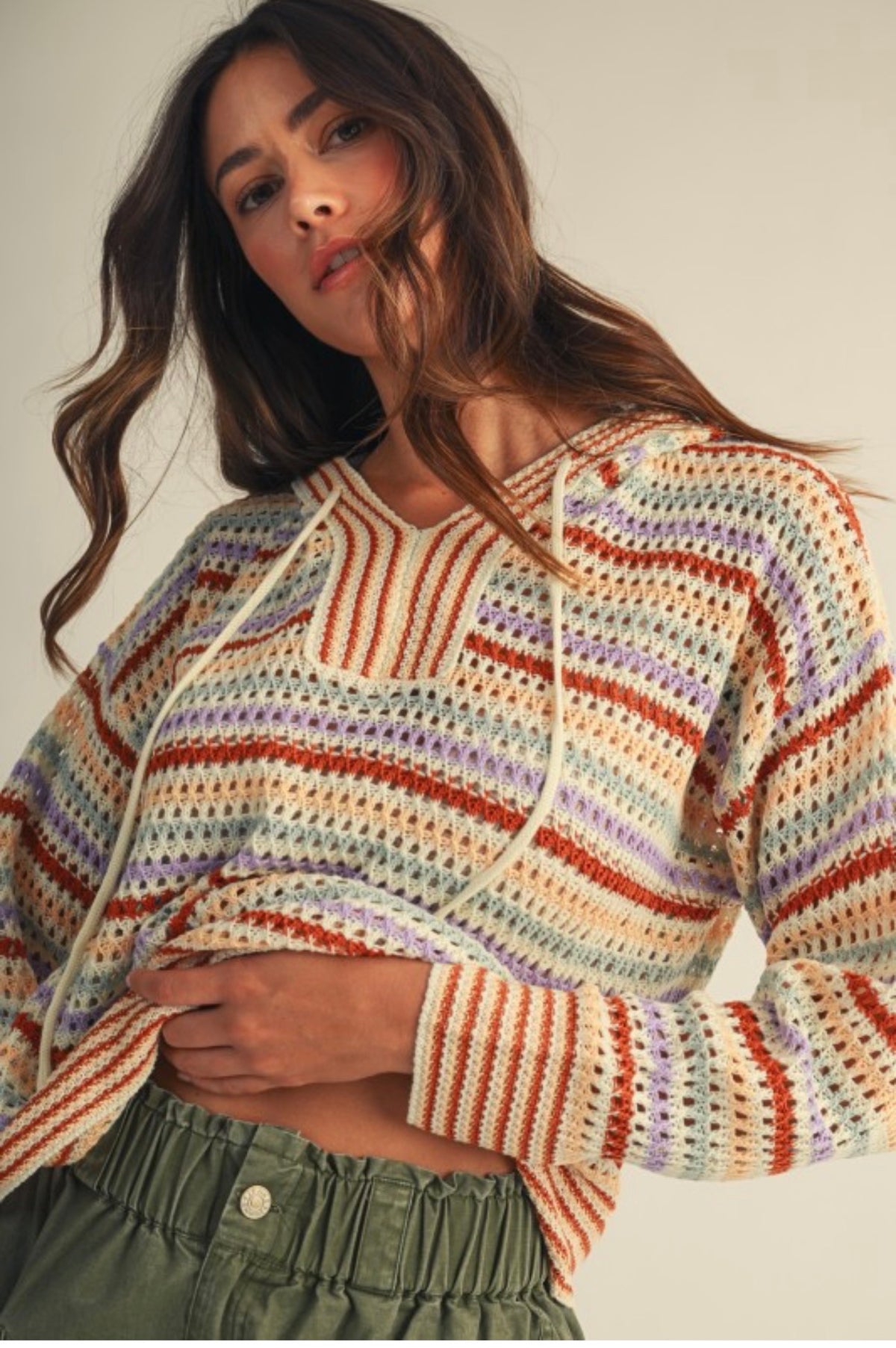 Whispering Crochet Sweater