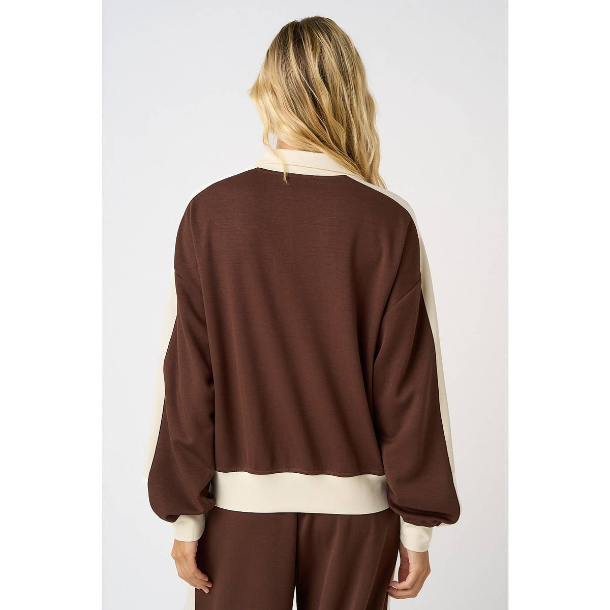 CLOUD KNIT CONTRAST STRIPE SET