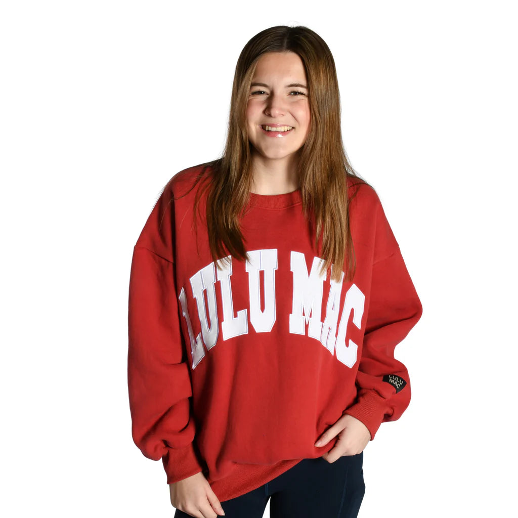 Lulu Mac Sweatshirt Cardinal