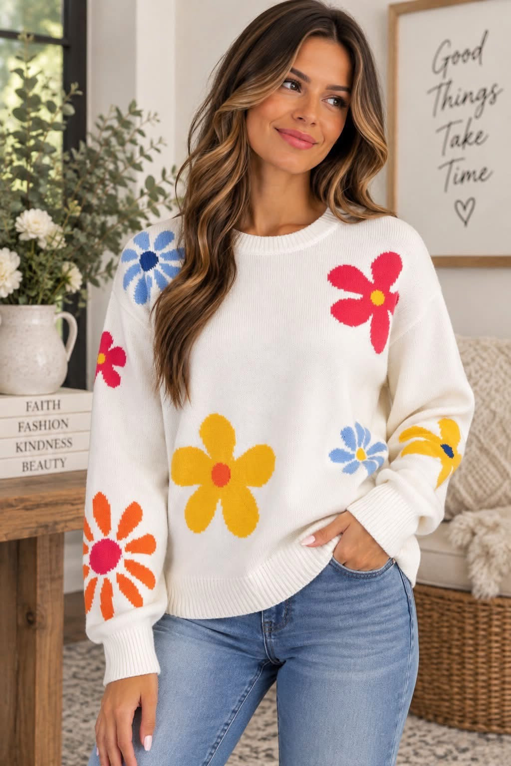 Daisey Knit Sweater