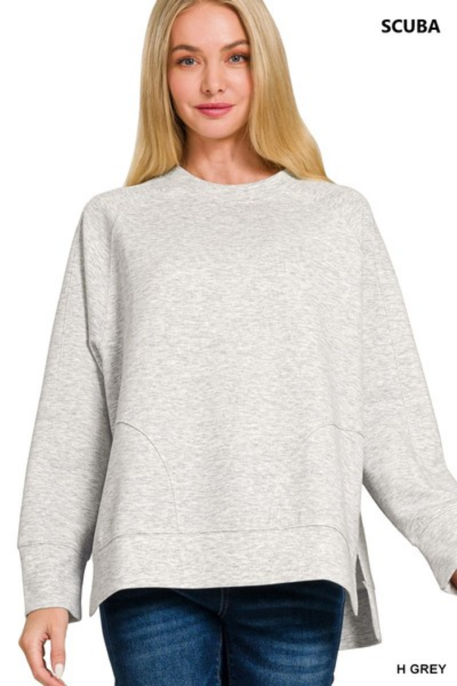 Scuba Round Neck Pullover