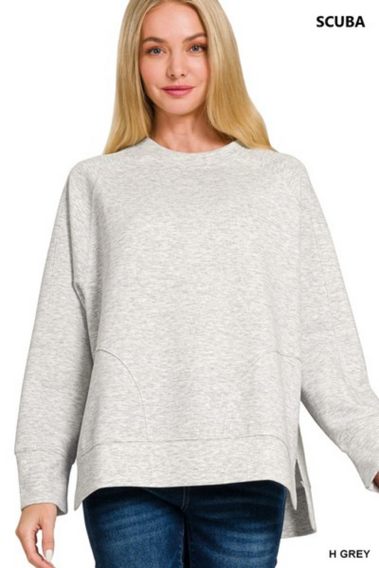 Scuba Round Neck Pullover
