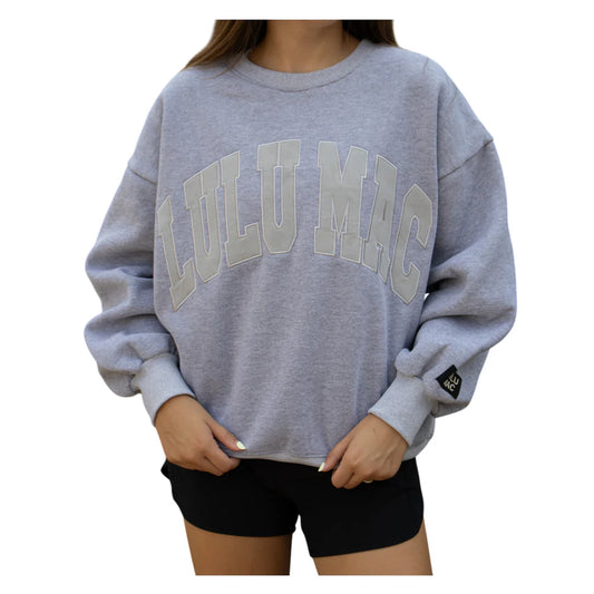 Lulu Mac Sweatshirt Light Grey