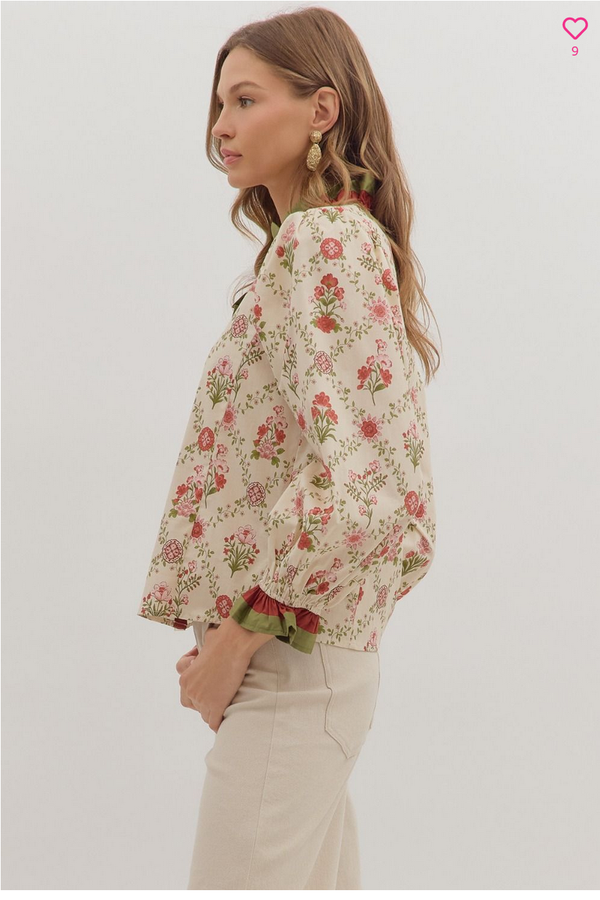 Floral Ruffle