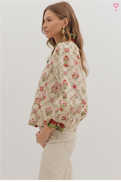 Floral Ruffle