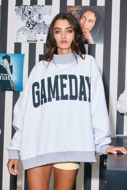 FOOTBALL 'FOOTBALL & GAMEDAY' Reversible Sweatshirt  PRE-ORDER
