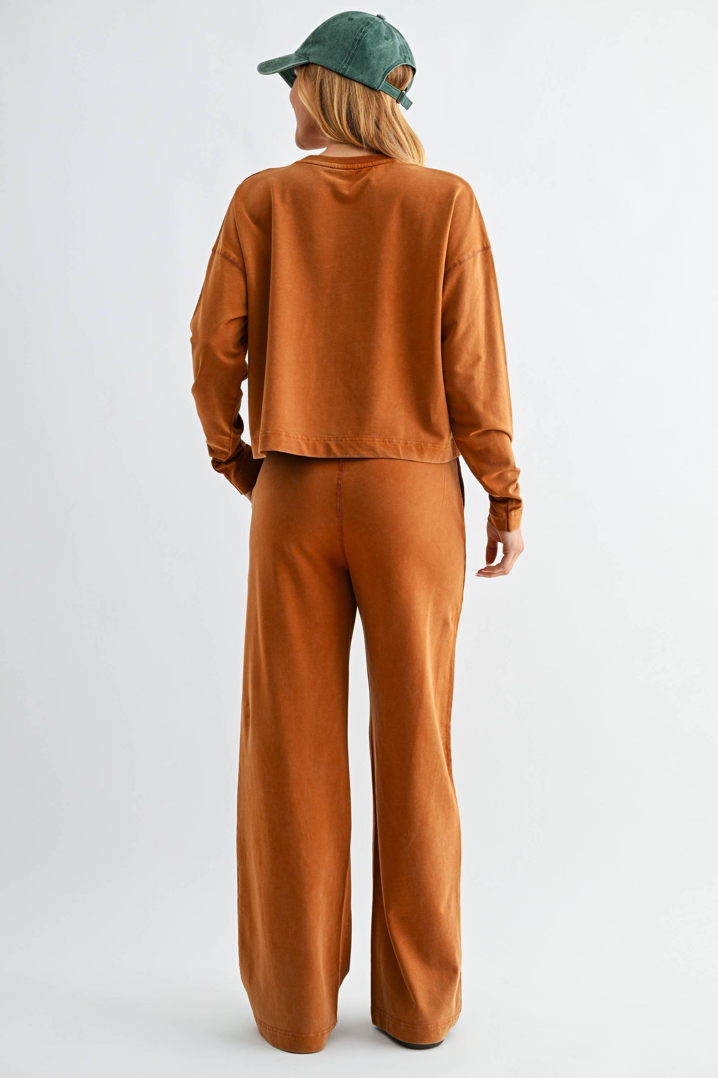 Horizon Mineral Wash Cotton Set: ALMOND