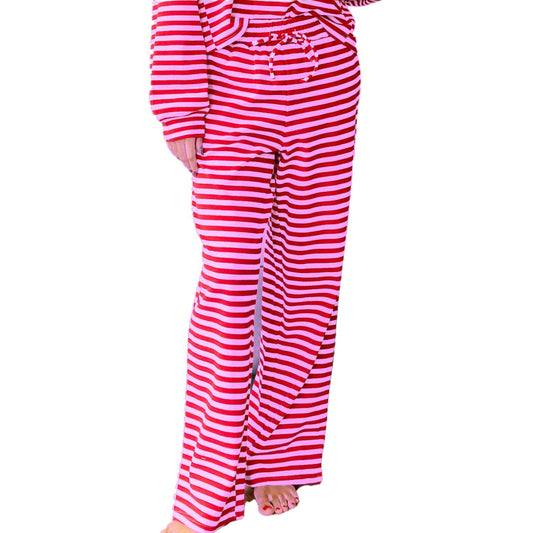 LuLu Mac Stripe Society RED/PINK