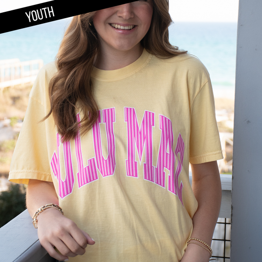 LuLu Mac Stripe Tee: Butter