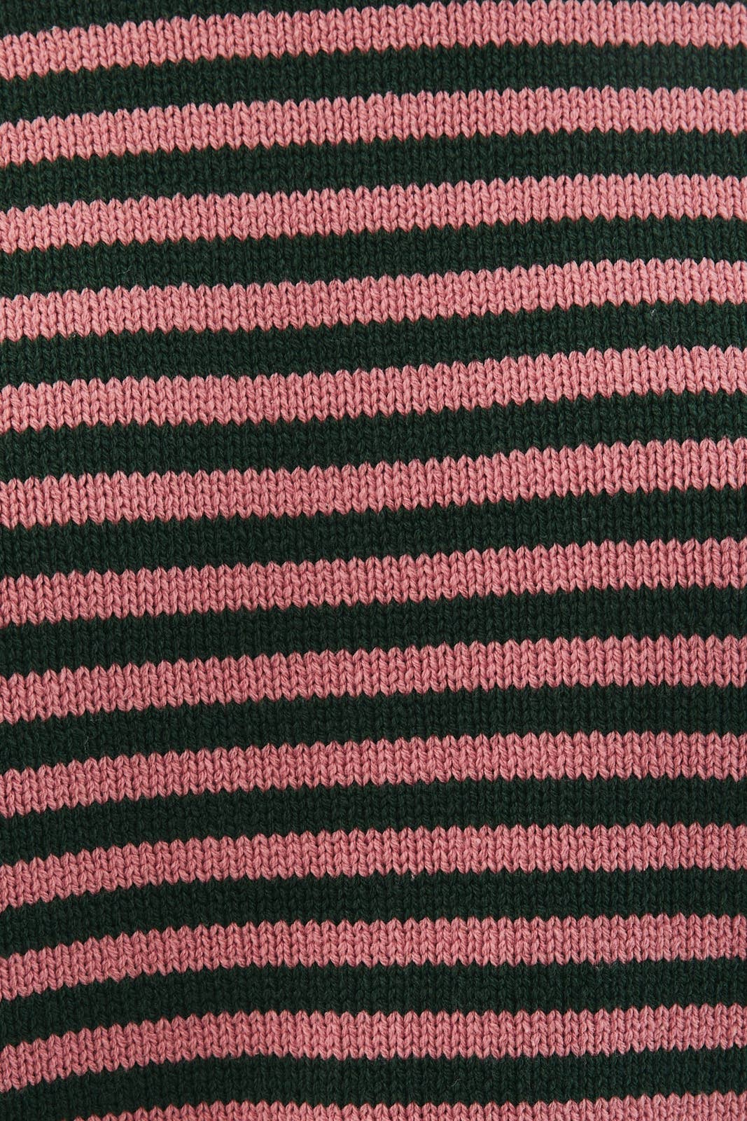 CREW NECK STRIPE SWEATER & WIDE LEG PANTS: MAUVE-OLIVE