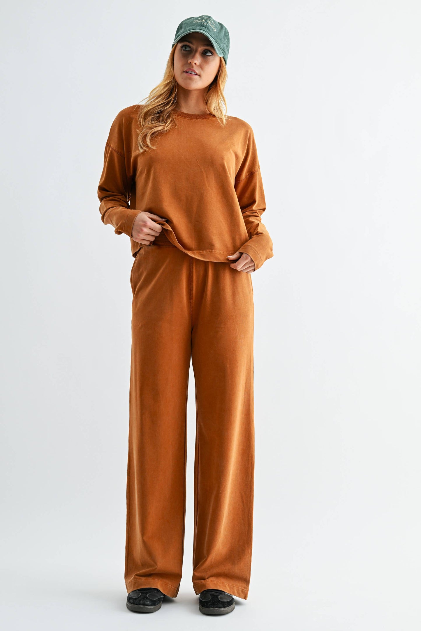 Horizon Mineral Wash Cotton Set: ALMOND
