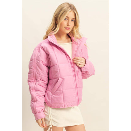 Everyday Cute Quilted Puffer Jacket