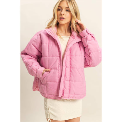 Everyday Cute Quilted Puffer Jacket