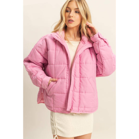 Everyday Cute Quilted Puffer Jacket