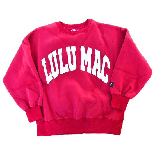 Lulu Mac Sweatshirt Crimson