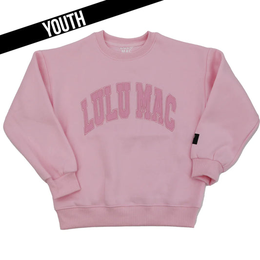 Lulu Mac YOUTH Sweatshirt-Pink