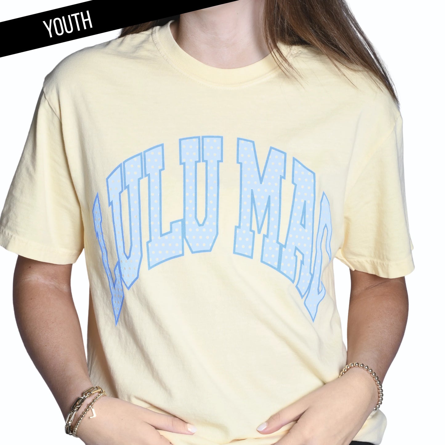 LuLu Mac YOUTH Yellow Polka Dot