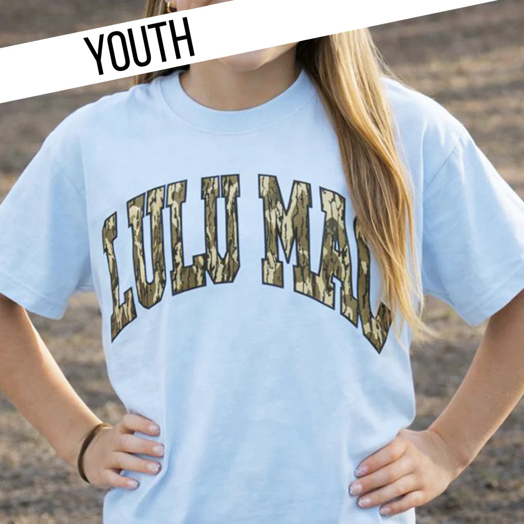 LuLu Mac YOUTH Camo -Blue
