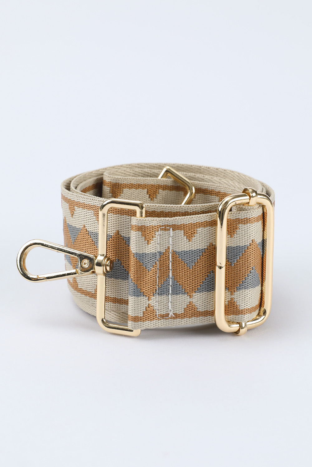 Adjustable Embroidered Handbag Belt