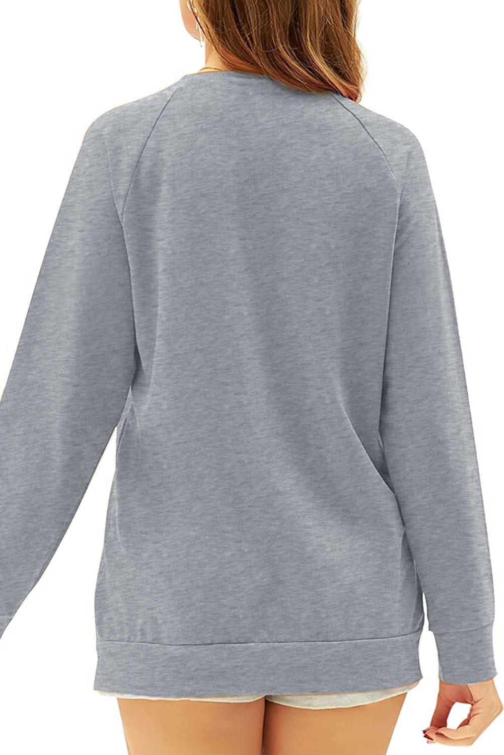 Grey Dandelion Graphic Sweatshirt